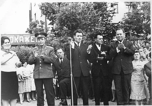Юрий Гагарин в Клинцах