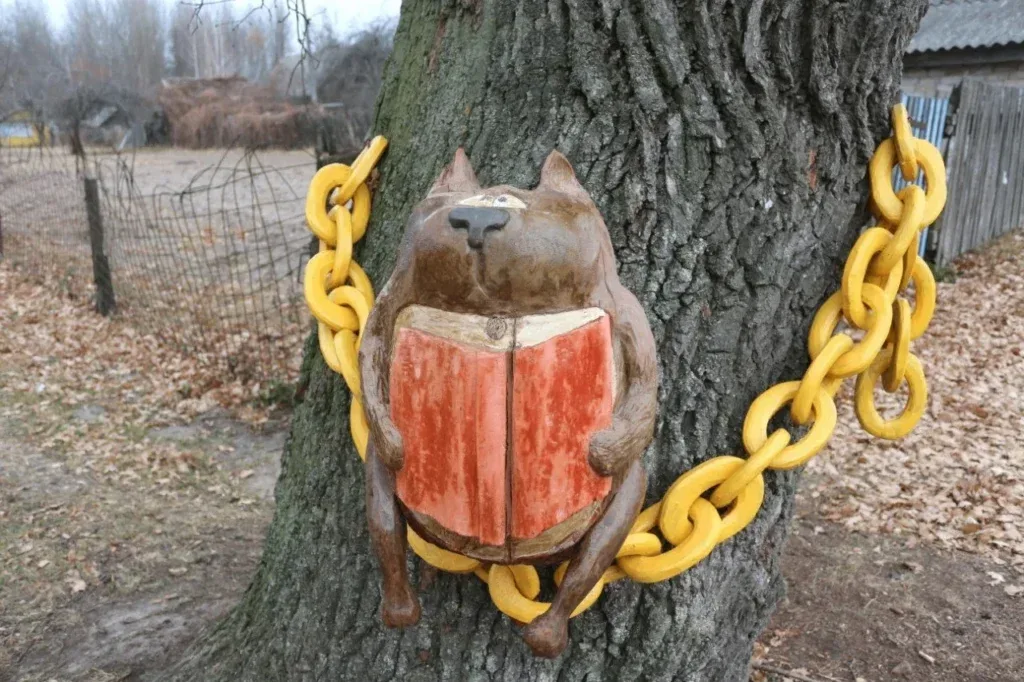 Кот ученый. Произведение народного искусства